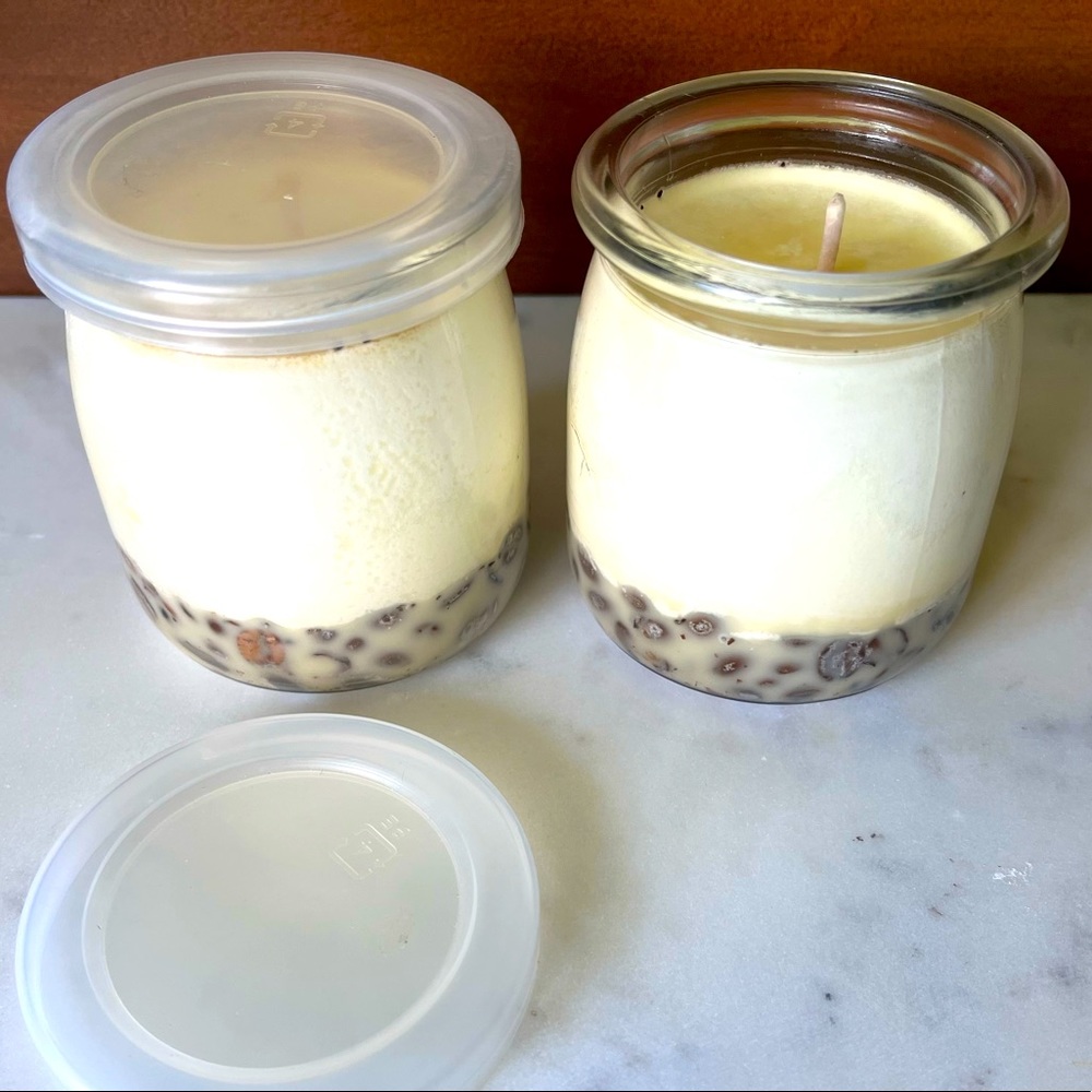 Coffee scented Candles- 6 oz. Glass Jar